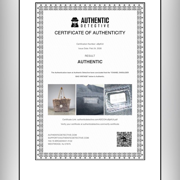 Chanel Fur Tote Bag - Brown - Picture 9 of 9